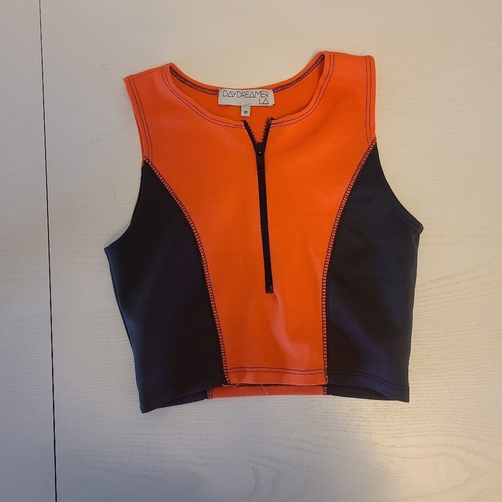 Fashion Scuba Swim  Crop Top SIZE XS BRAND: Day Dreamer SIZE: XS